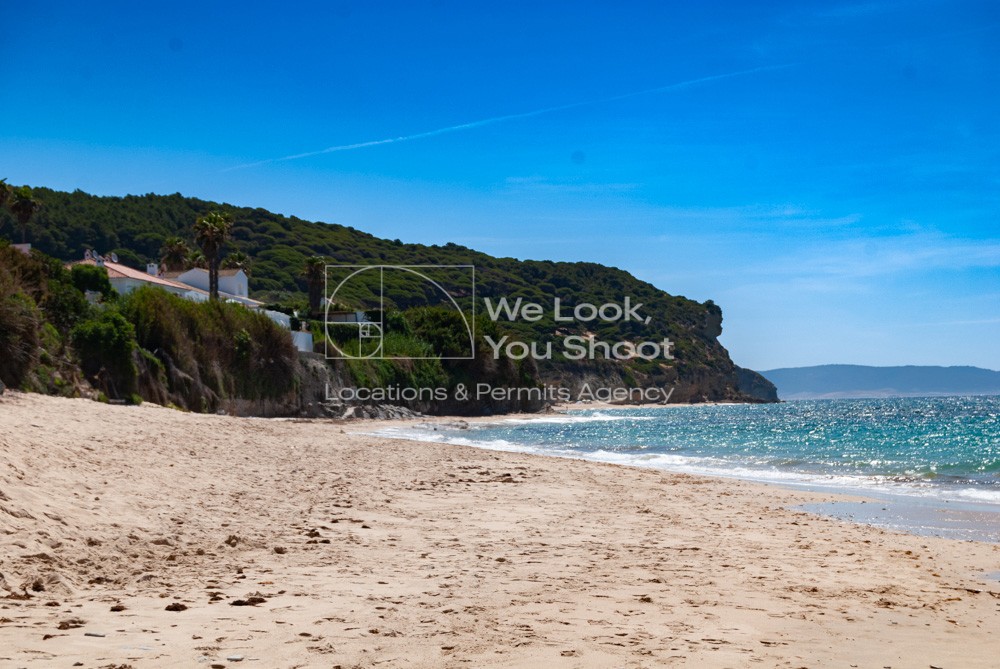 playa, arena, dorada, rocas, agua, cristalina, mar