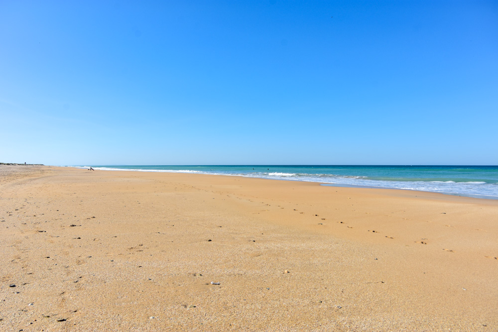 Arena dorada, mar cristalino